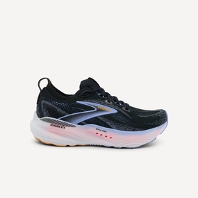 race running shoe occasion Brooks Glycerin GTS 22 Black / Blue Heron / Orange Womens