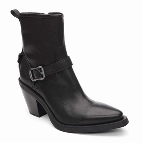 Joy Western Buckle Bootie Abrasion Resistant Lace