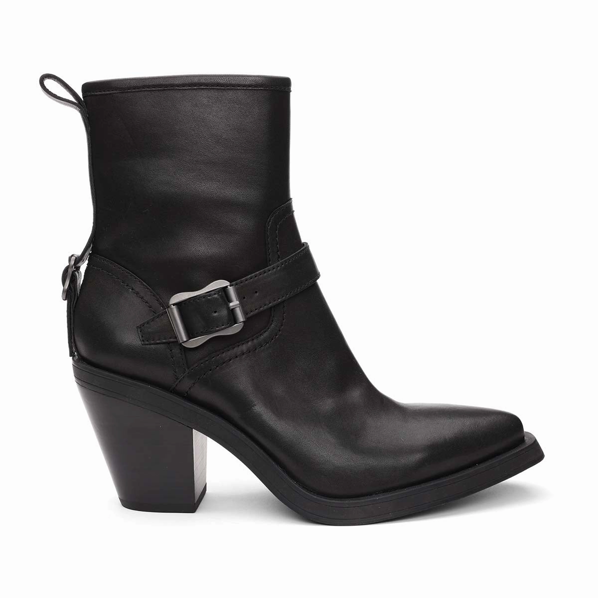 Work Field Joy Western Buckle Bootie