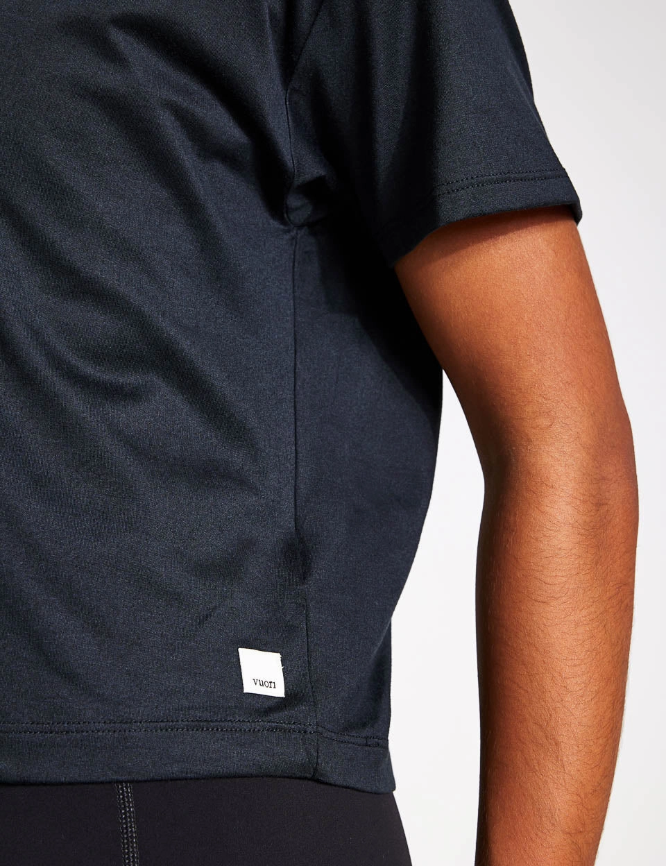 Energy Tee - Black Heather Allergen-free stretchability