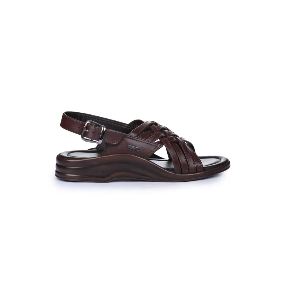 Hydrophobic Lining Coolers Formal (Brown) Sandals For Men 7123-84 By Liberty