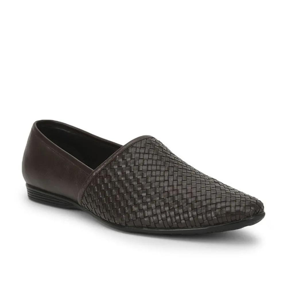 Fortune (Brown) Formal Slip on Shoes For Men JPL-247 By Liberty Motion Control Midsole