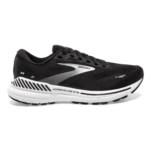 Brooks Adrenaline GTS 23 - Black - White - Silver men's running footwear