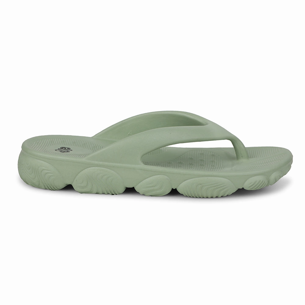 A-HA Light Green Casual Slipper For Women BEACHLITEL By Liberty carbon fiber sole shoes StrapClosure