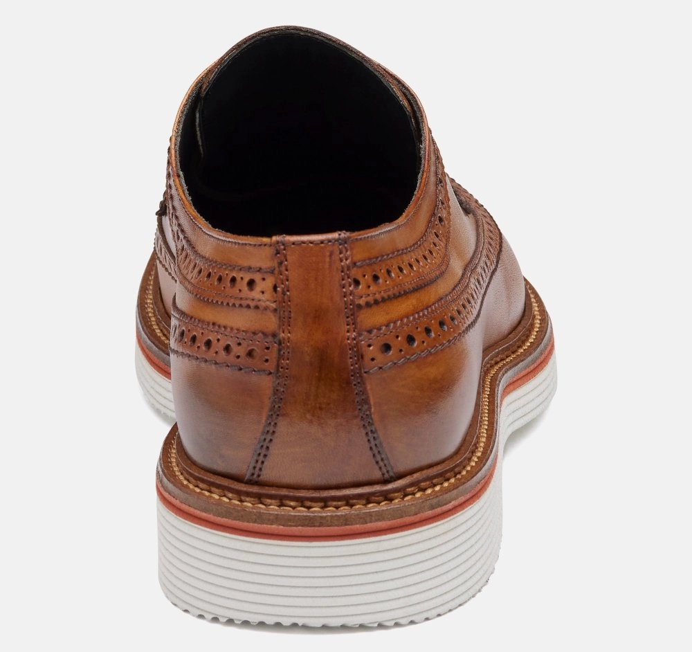 Bio Glow Johnston & Murphy Men's Jenson Longwing - Tan