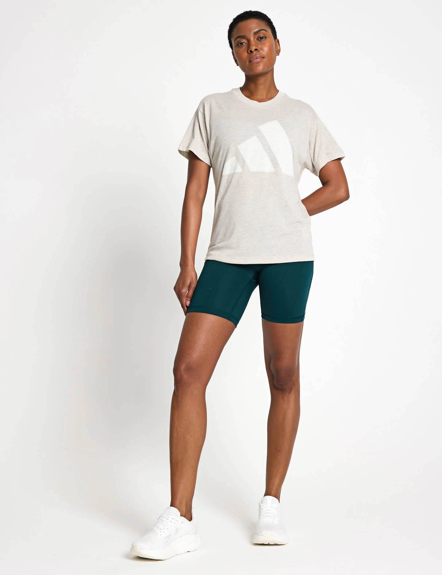 Basic Wear Essentials Winners T-Shirt - Wonder Alumina/White