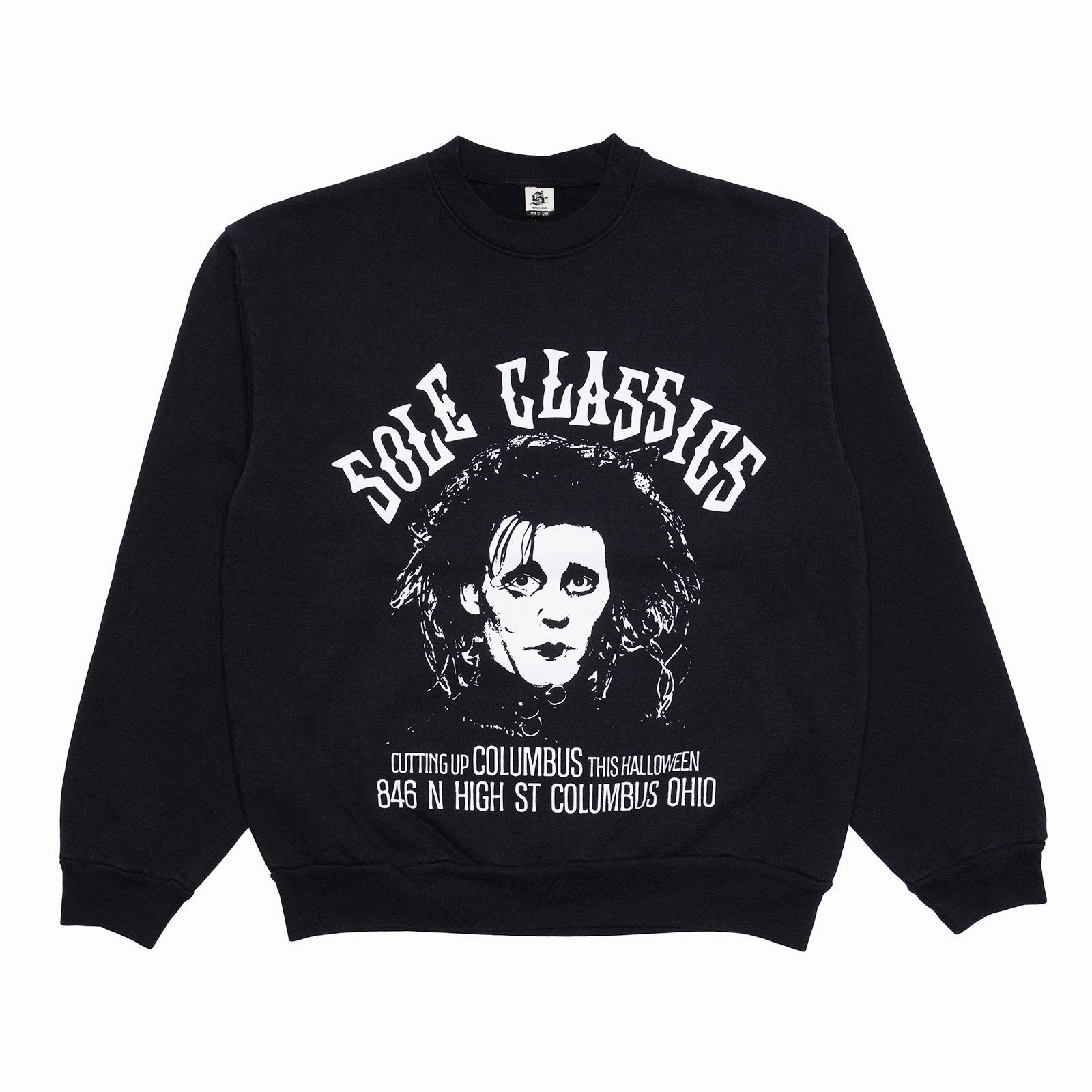 Sole Classics Cuttin' Up Crewneck 'Black' Firm Leather