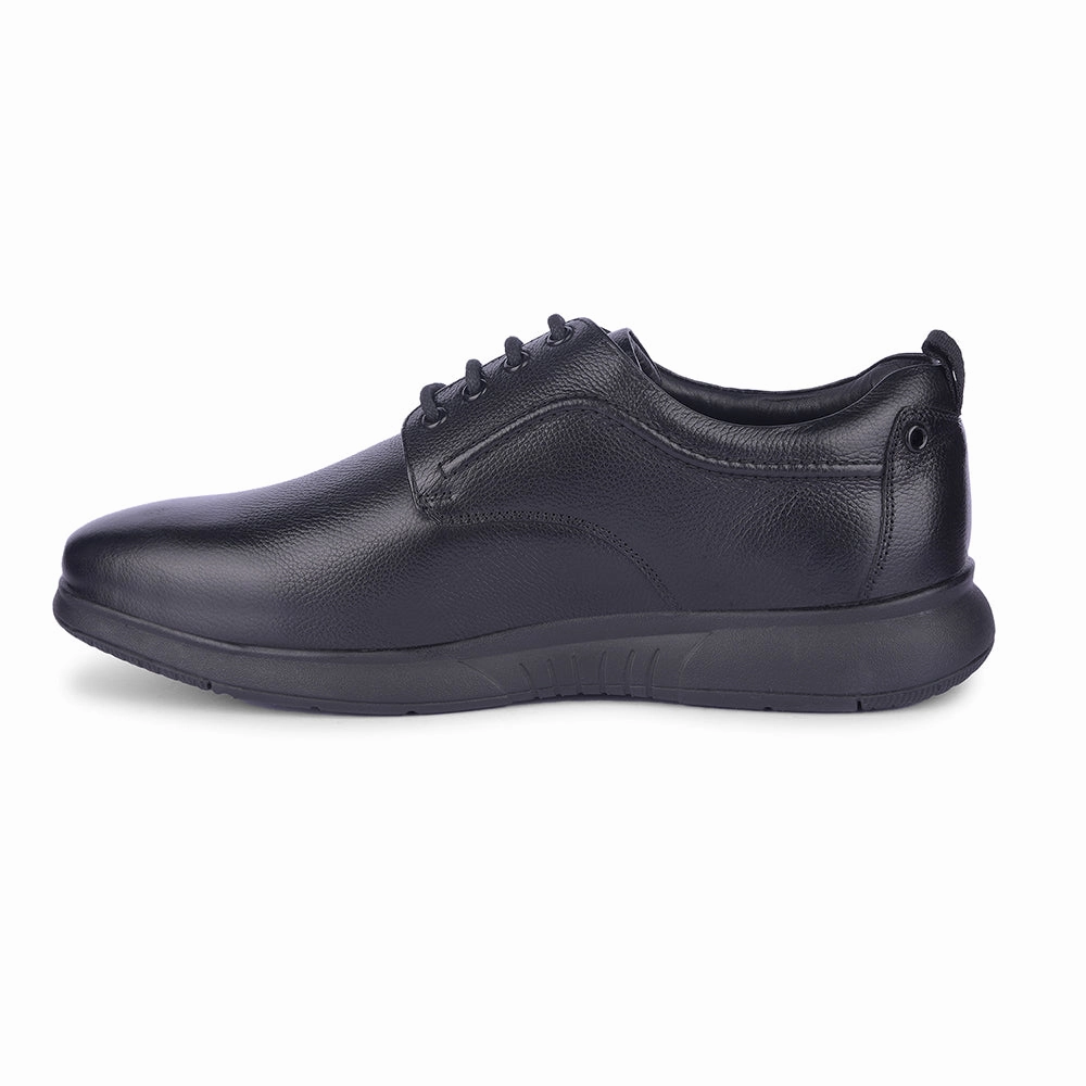 Healers By Liberty Mens OSL-42 Black Formal Lacing Shoes endurance - built cloudy - day shoes