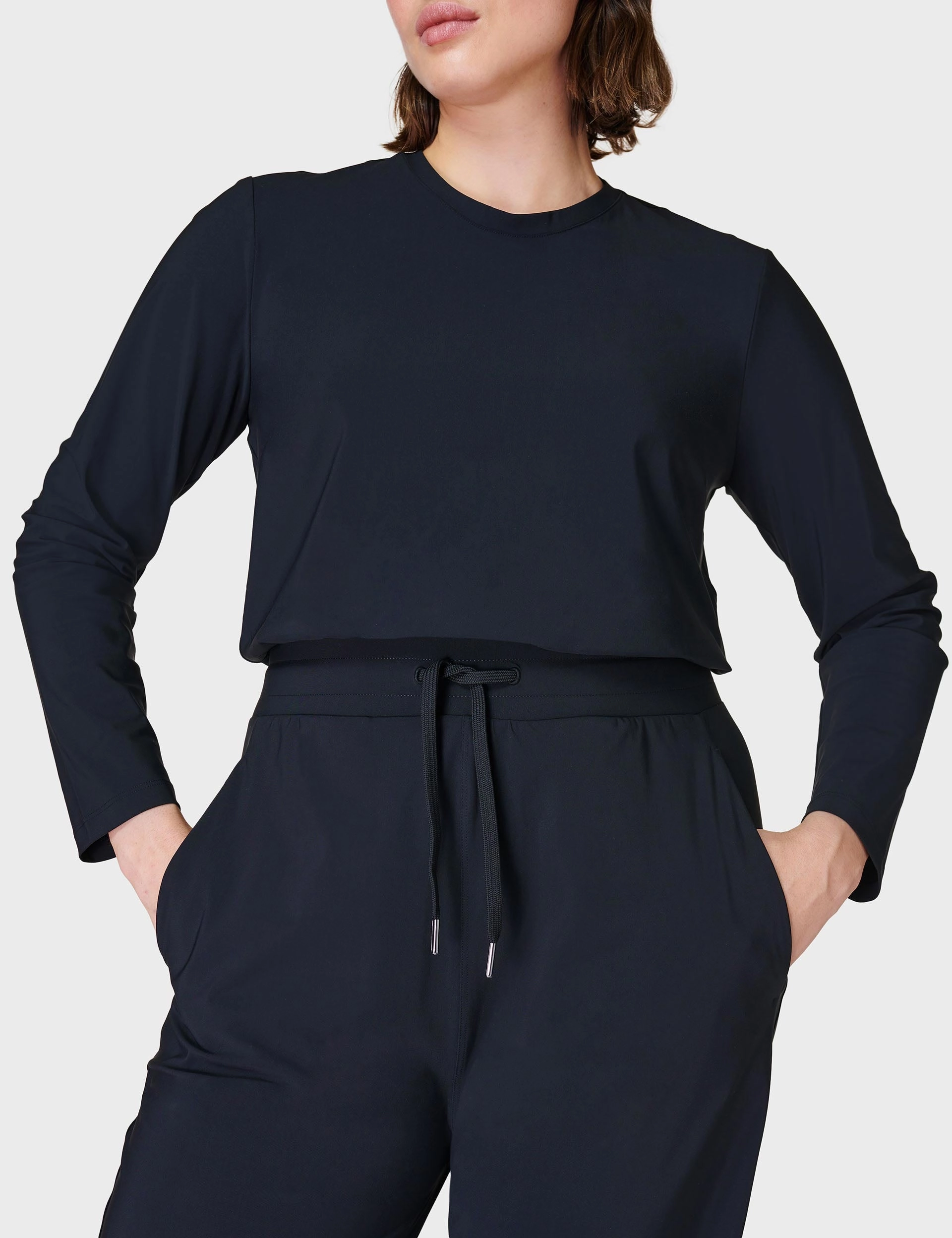 Explorer Long Sleeve Jumpsuit - Black Work Mix