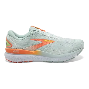 Brooks Ghost 16 - Skylight - Coconut - Sunset Non Slip Lace Lock