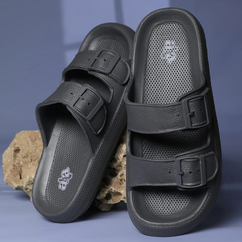 Abrasion Free Seams 10K running A-HA Grey Casual Sandal For Men GMF-07E By Liberty