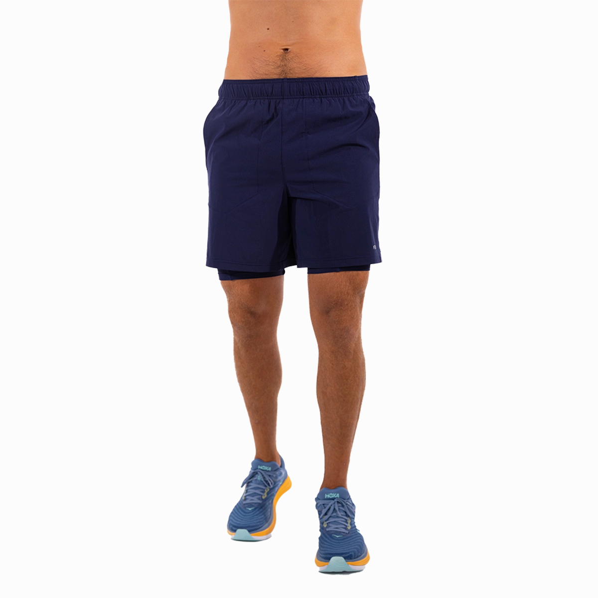 Light Stretch Design Basic Feel F2R Dynamic Run 7" 2 in 1 Short