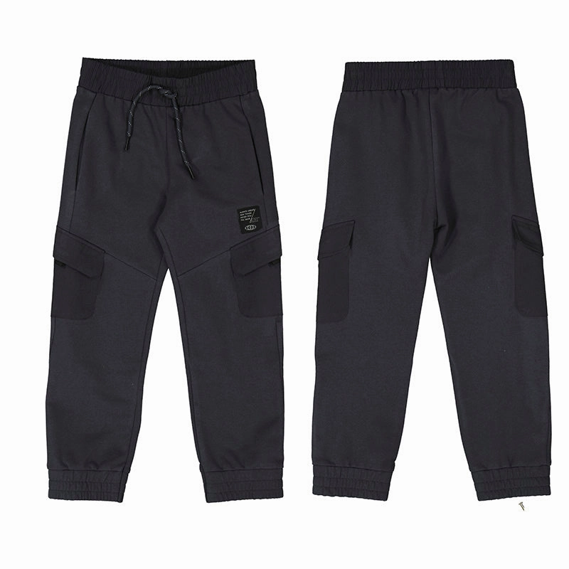 Train journey clothes for children Mayoral Cargo Pants - Asphalt