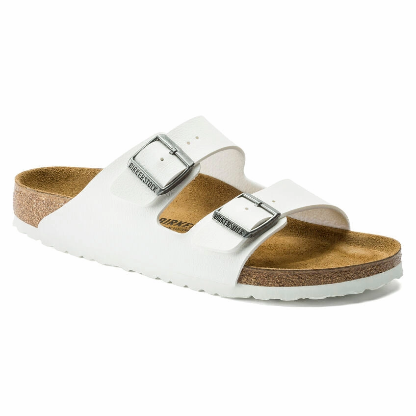Birkenstock Arizona - White Birko-Flor Eco Core