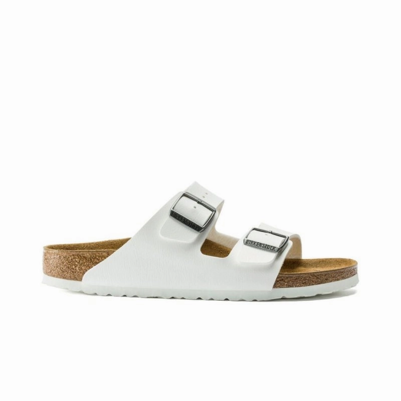 Birkenstock Arizona - White Birko-Flor Joy Ease Breathable Style