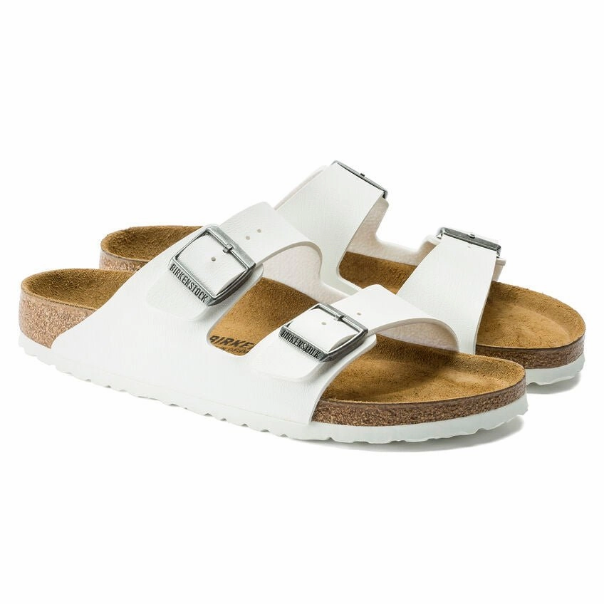 Ethical Mode Spirit Glow Birkenstock Arizona - White Birko-Flor