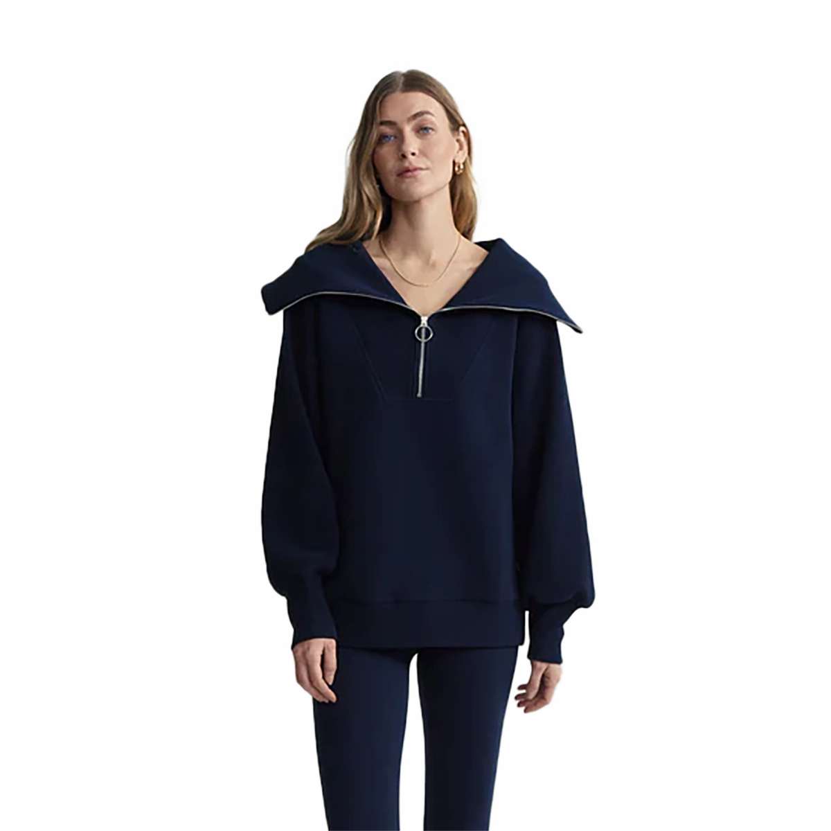 Varley Vine Half Zip Travel Core