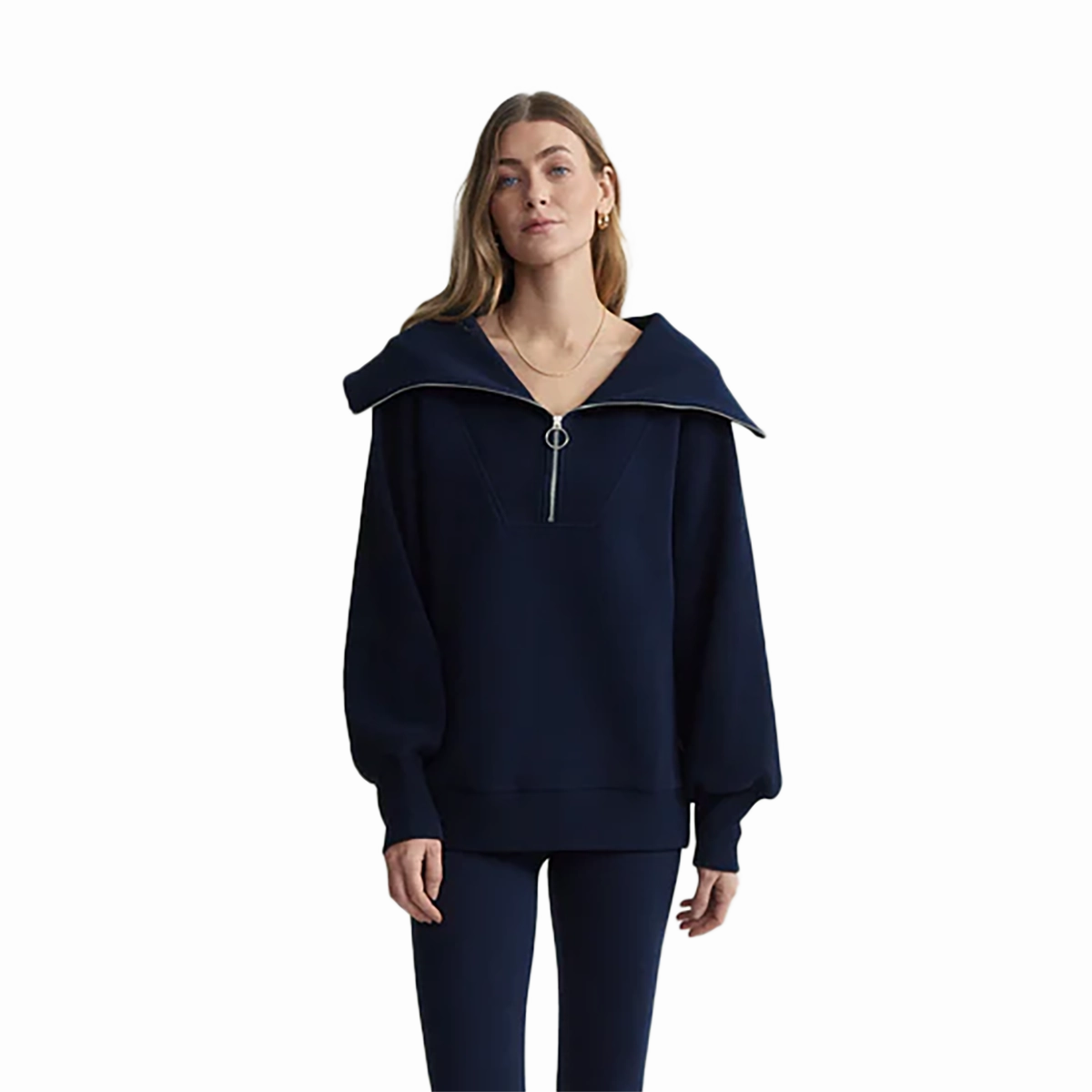 Summer Air Smooth Yarn Varley Vine Half Zip