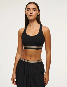 Avant Sports Bra - Black Workout clothes Gray sports outfit