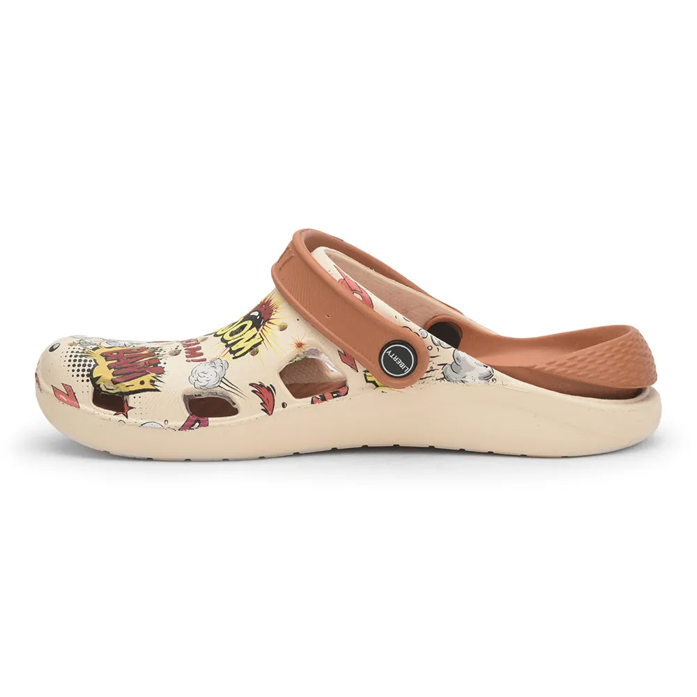 A-HA By Liberty LPMXT-810 Men Cream Clogs tear - resistant machine - washable running shoes