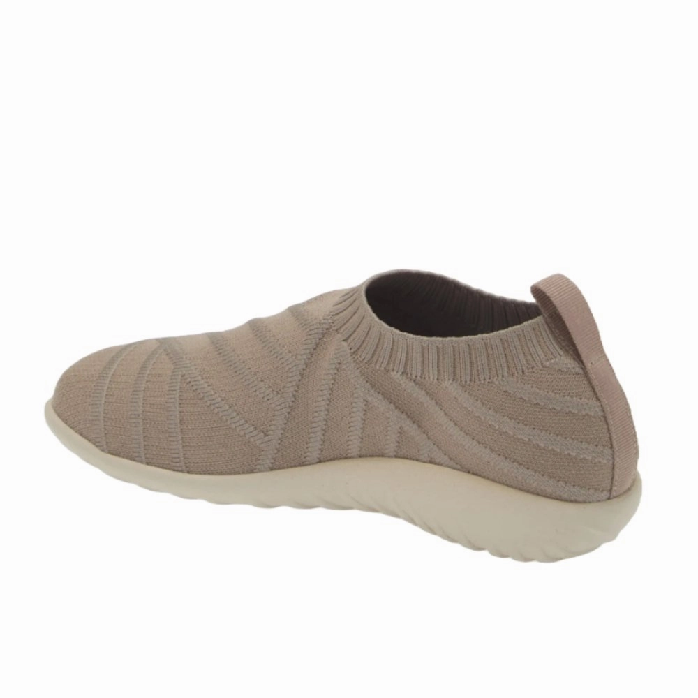 Naot Women's Okahu - Taupe Knit Relaxed Cut