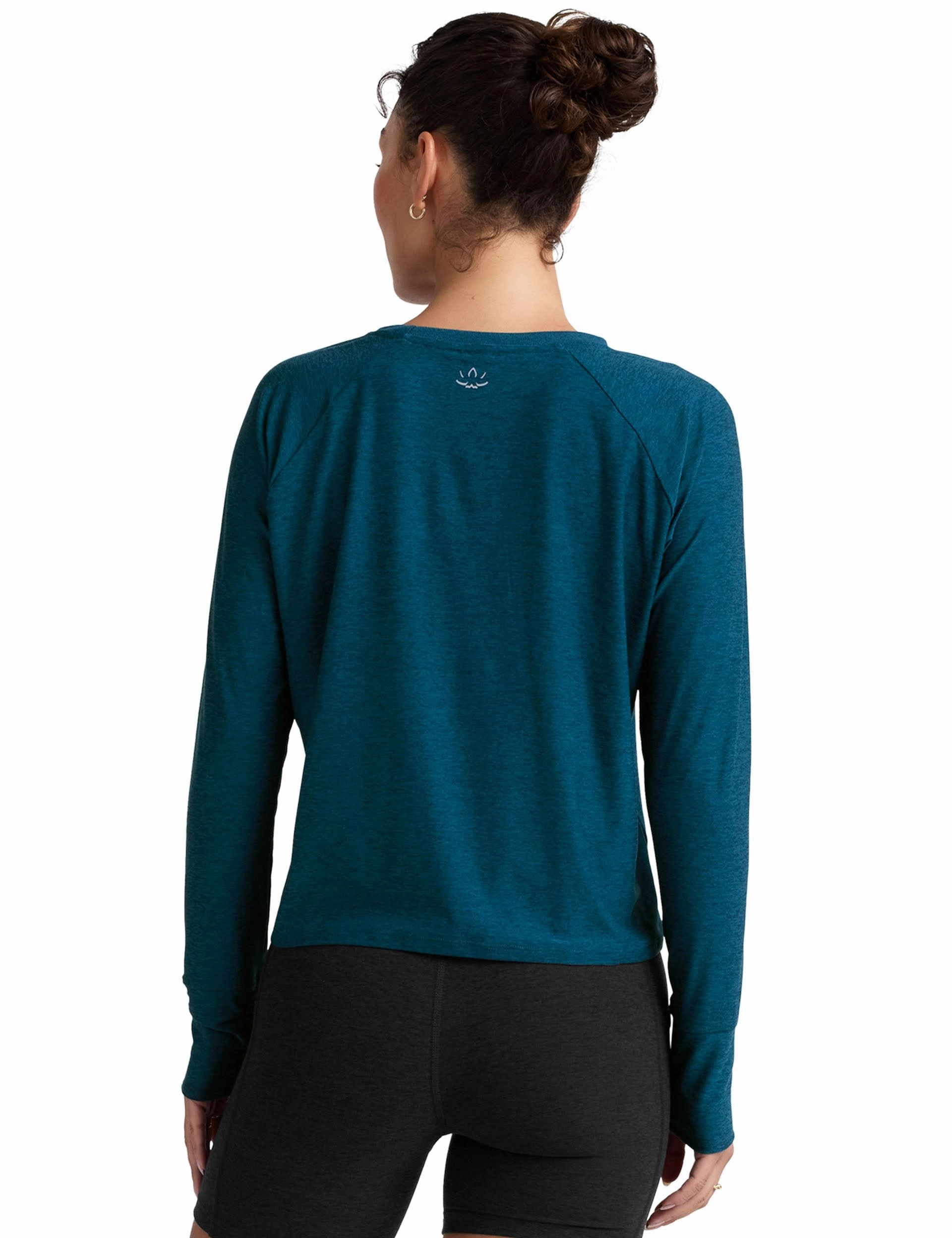 Featherweight Daydreamer Pullover - Blue Gem Heather Washable fabric Active Gear