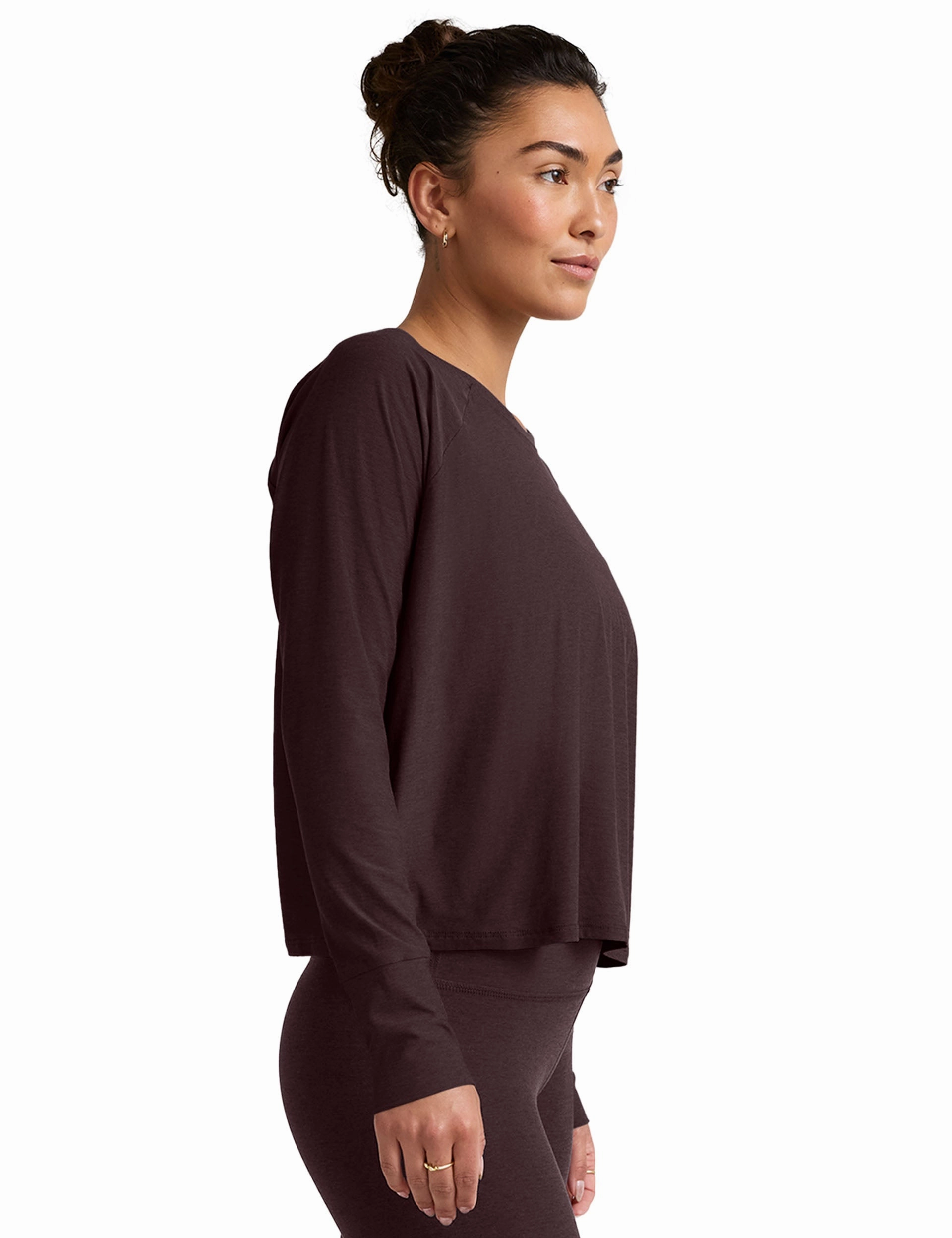 Featherweight Daydreamer Pullover - Dark Chocolate Heather LightweightInsulation