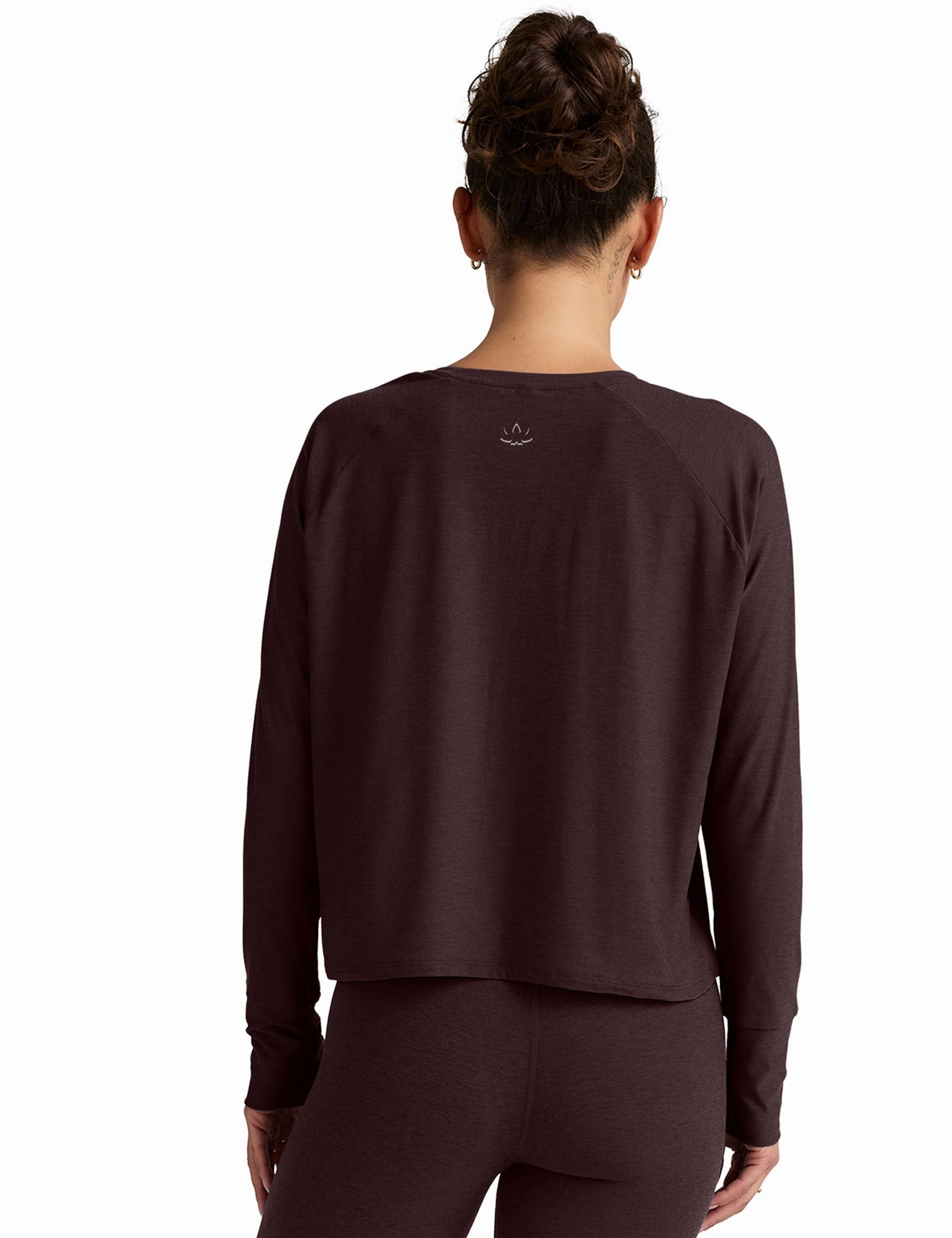 Featherweight Daydreamer Pullover - Dark Chocolate Heather Flexible Fit