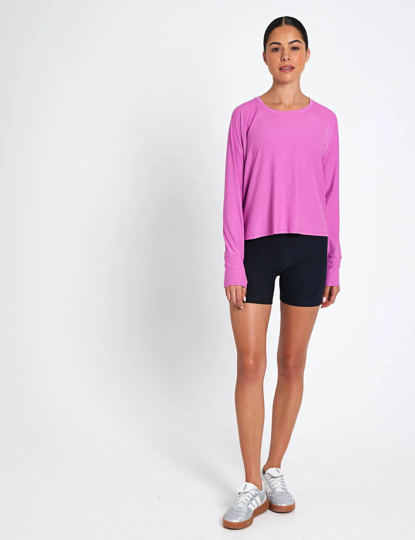 Featherweight Daydreamer Pullover - Sunset Violet Heather Ventilation Zones Comfortable apparel