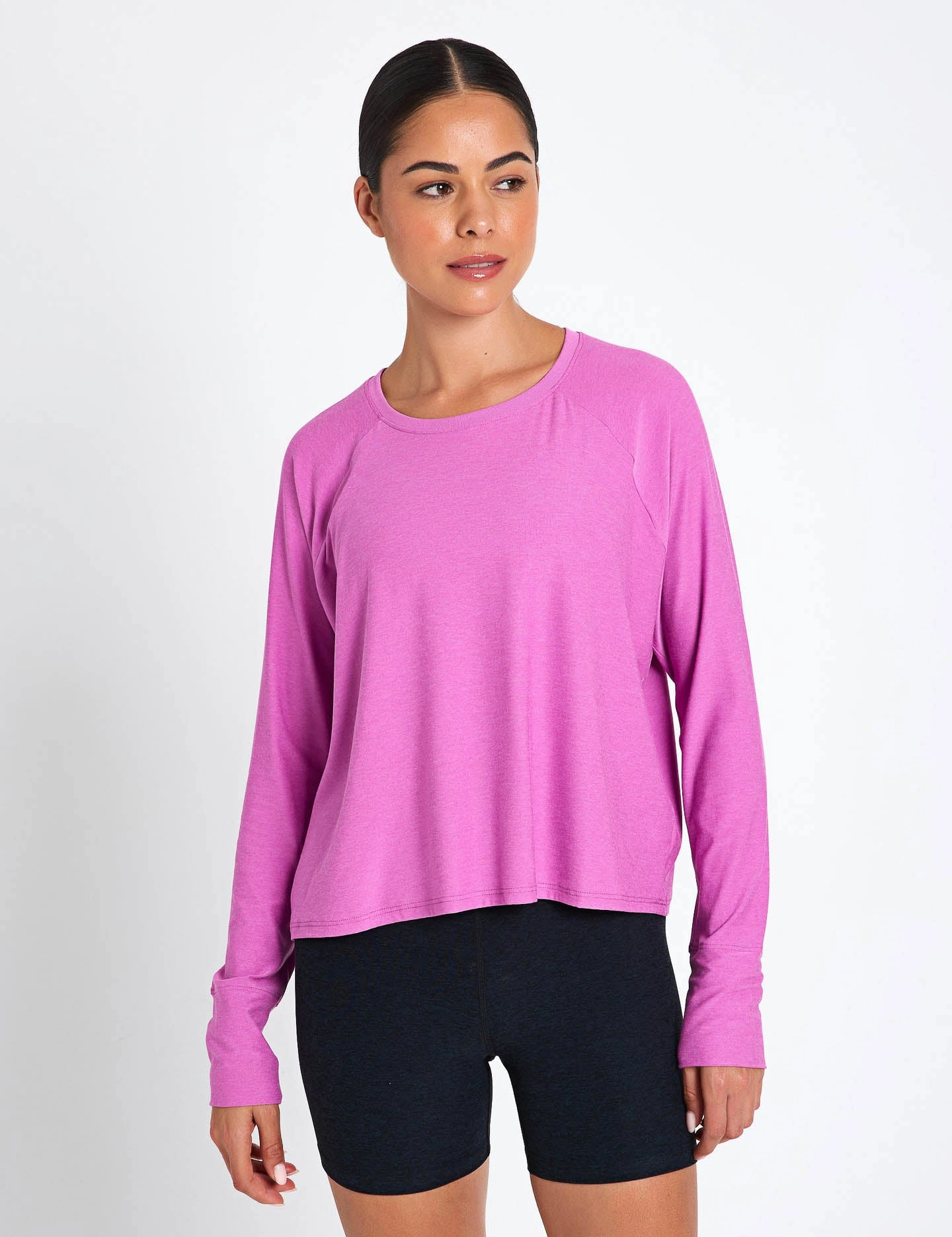Endurance Gear Featherweight Daydreamer Pullover - Sunset Violet Heather