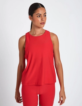 Featherweight Rebalance Tank - Candy Apple Red Heather Evaluation - based