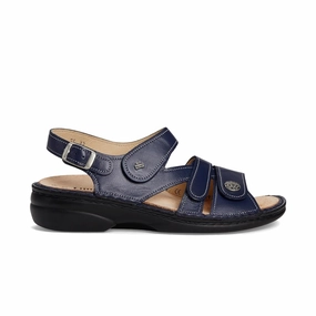 Finn Comfort Women's Gomera-S - Blue Sapphire Yuka Winter Protection Quick Wear