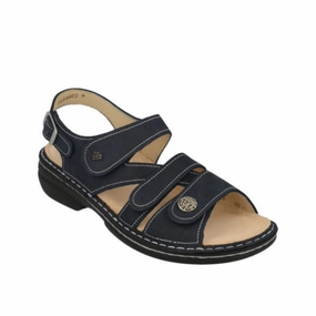 Finn Comfort Women's Gomera-S - Lake Nubuck HiddenZipperClosure