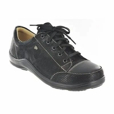 Finn Comfort Women's Soho - Schwarz Points/Nappa Casual Style AirflowOptimized