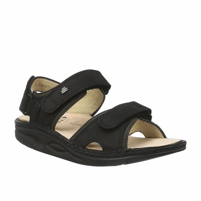 SplitHemDesign Finn Comfort Women's Yuma - Black/Olive