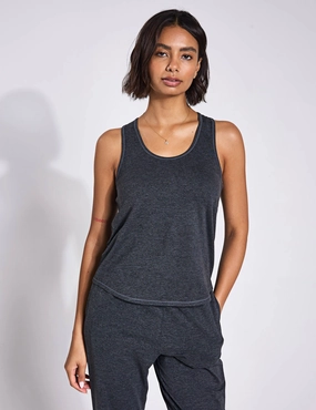 ReSet Relaxed Tank - Moon Heather Stay Smooth