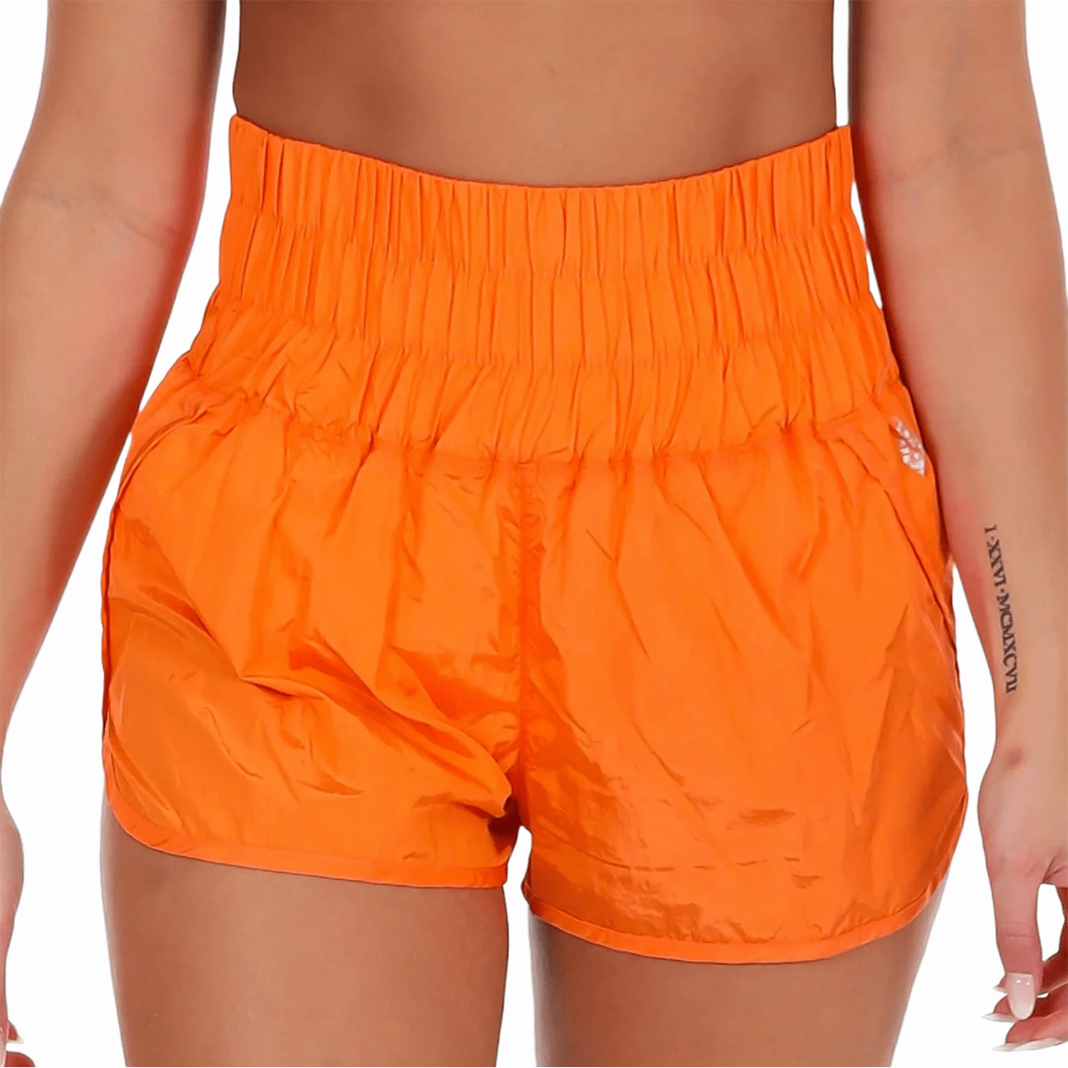 Free People Way Home Short Wind Resistant Material Flexible Gusset