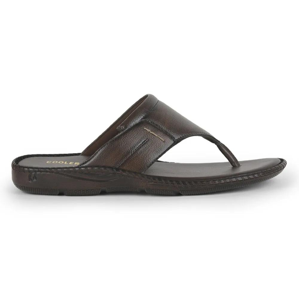 concrete running Coolers Brown Casual Slipper For Men VCL-26 By Liberty