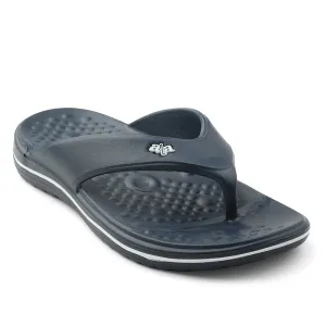 Anatomical Toe Box A-HA Casual Blue Flip Flop For Men BEACHTIME By Liberty