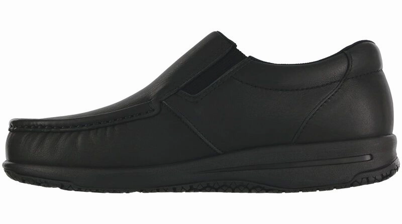 Shimmer Core Training Fit SAS Men's Navigator Non Slip Loafer - Matte Black