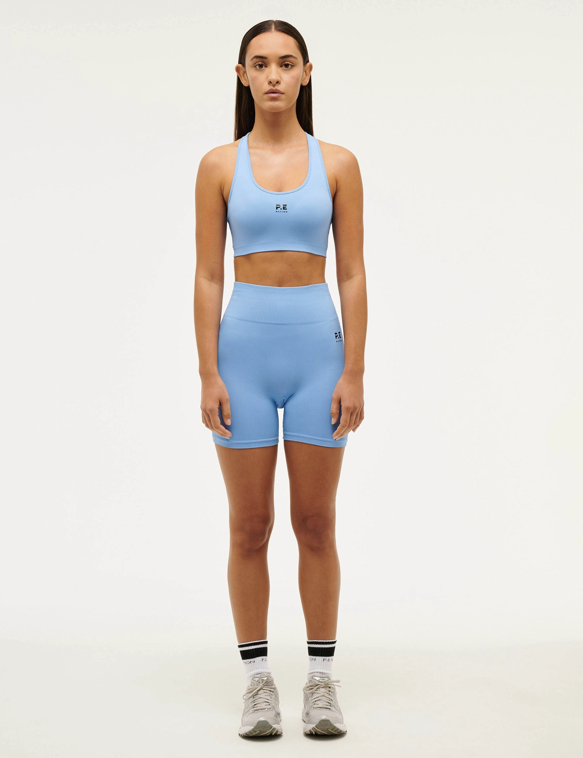 Everyday Flex Restore Seamless 5" Bike Short - Cornflower Blue
