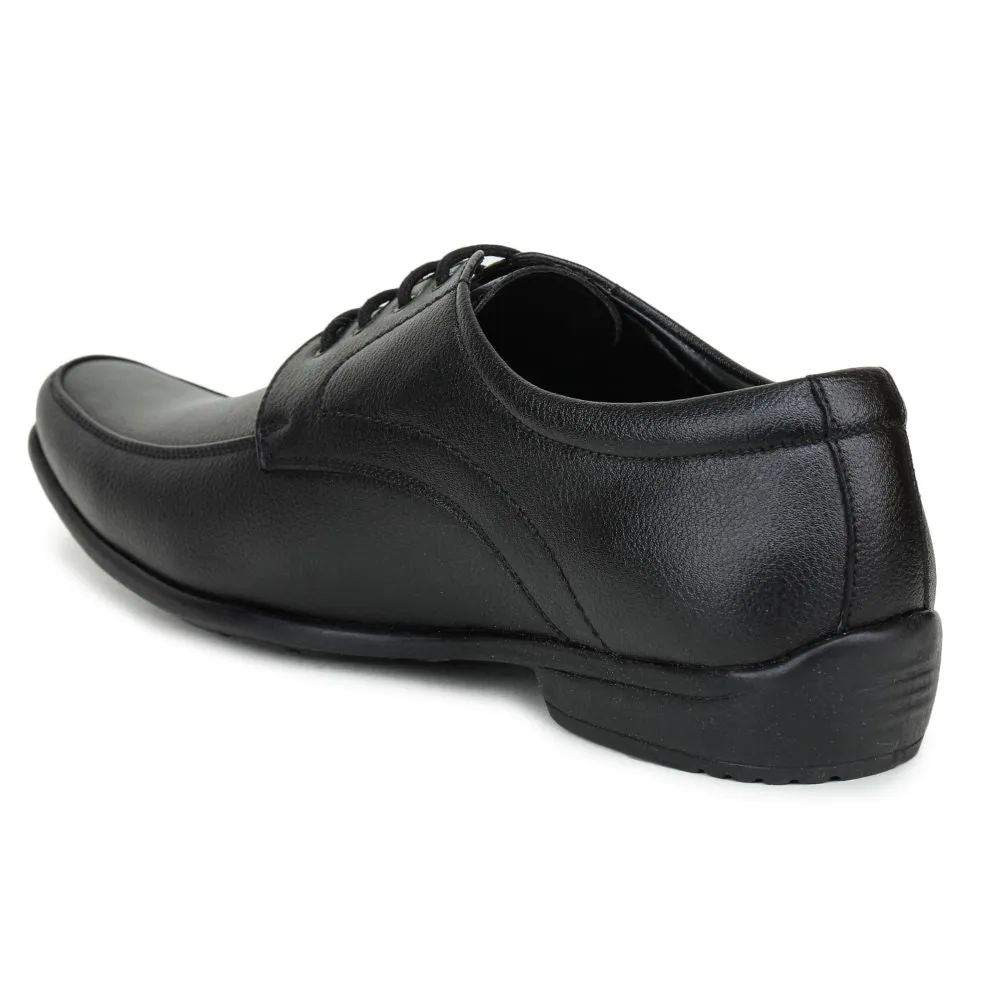 Premium Cushion Fortune (Black) Formal Lace Up Shoes For Men Uvl-35 By Liberty