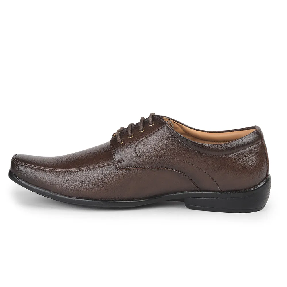 slip - on shoes Fortune (Brown) Formal Lace Up Shoes For Men UVL-35 By Liberty
