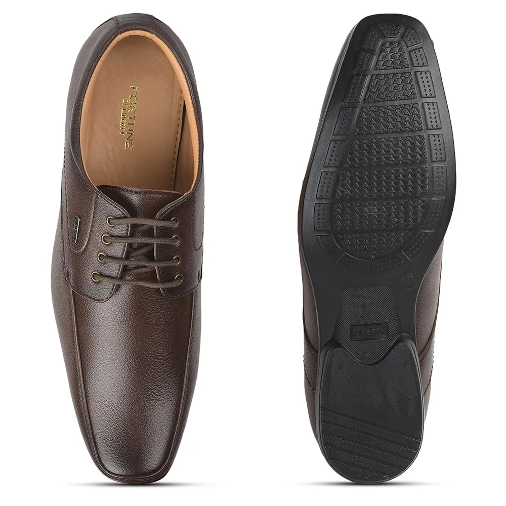 Fortune (Brown) Formal Lace Up Shoes For Men UVL-35 By Liberty Cross-training tool
