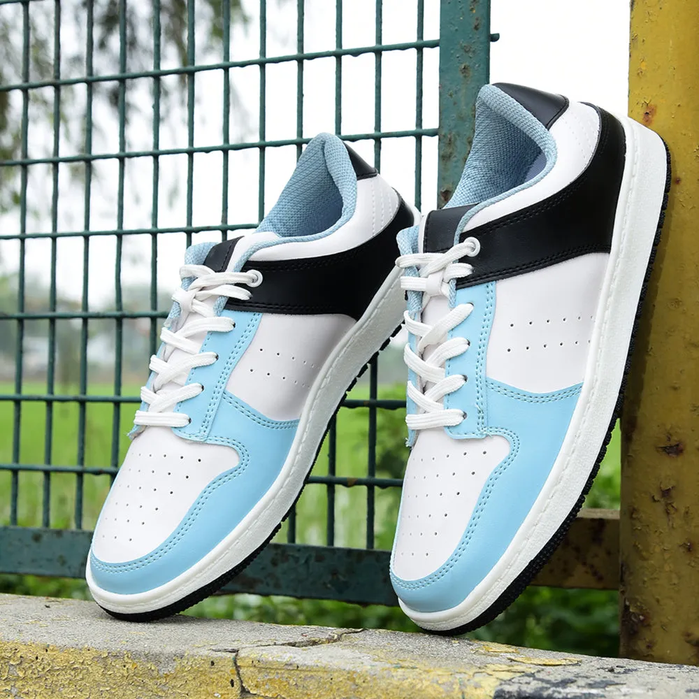 Slip Resistant Treads Leap7x Casual Blue Lacing Sneakers For Men SPORTSTAR By Liberty