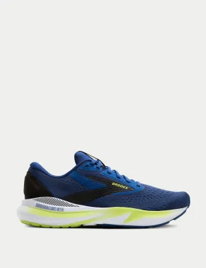 Adrenaline GTS 24 - Navy Peony/Black/Acid Lime WaterResistant running with dog shoes