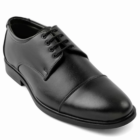 unisex shoe design Compression Molded Foam Fortune Black Lacing Formal Oxford Shoes For Men HML-13E By Liberty