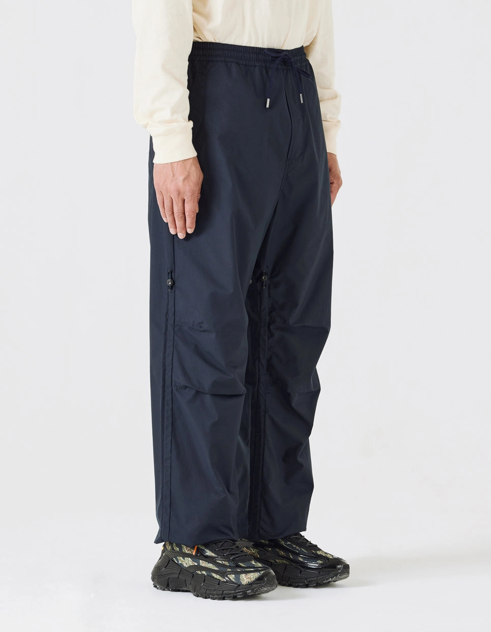 Brave Fit Maharishi Snocord Loose Track Pants 'Navy'
