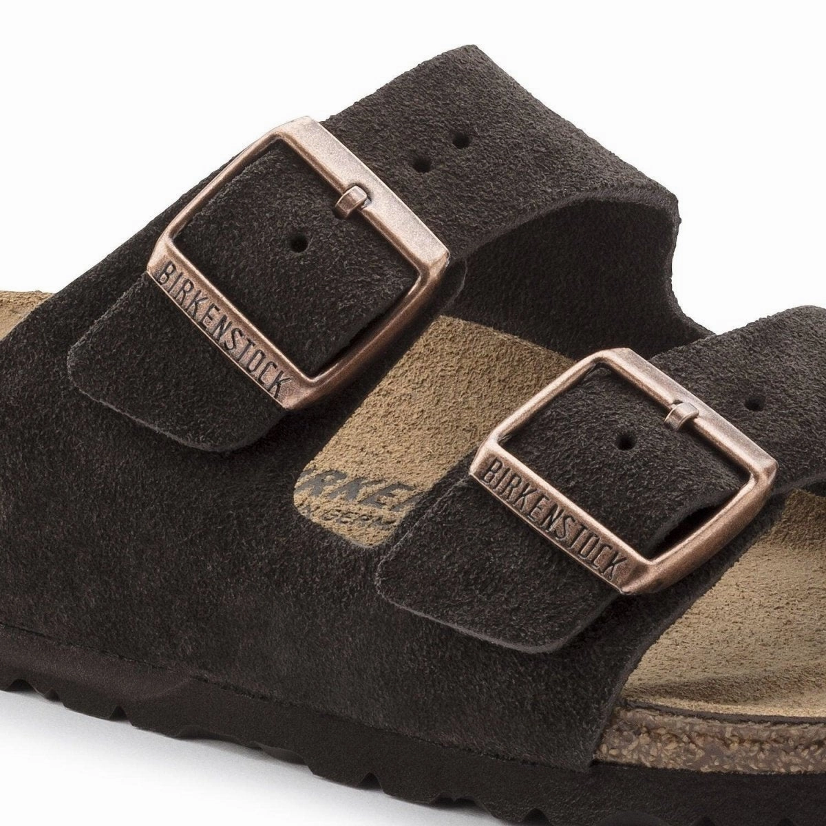 Lightweight Composite Fall Mood Birkenstock Arizona - Mocha Suede