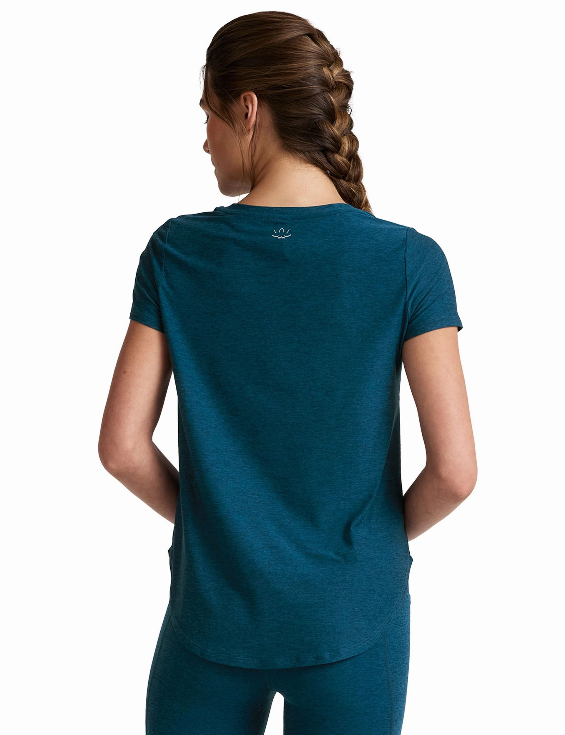 Featherweight On the Down Low Tee - Blue Gem Heather AntiStatic Lining